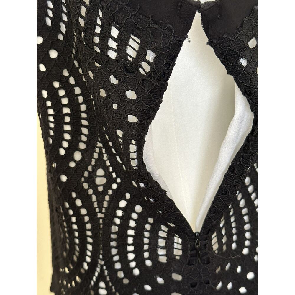 Calvin Klein Black Top Size 10 New with Tags Womens Dressy‎ Business Casual Top - Picture 5 of 16